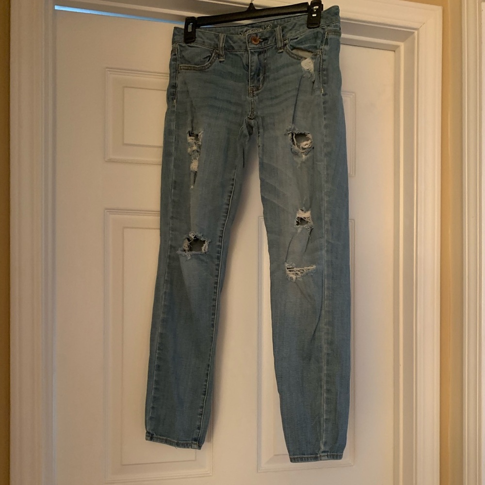 American Eagle Ripped Jeggings